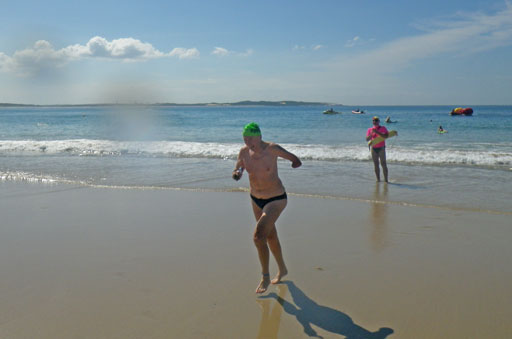 Shark Island Swim Challenge 2015