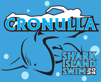 Shark Island Swim logo